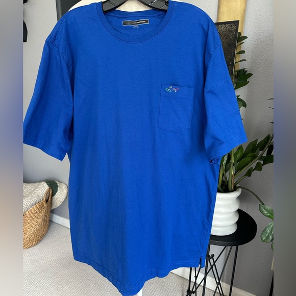 Greg Norman Collection Other - Greg Norman men’s royal blue short sleeve tee, size XXL